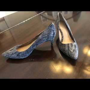Banana Republic Snake leather pumps
